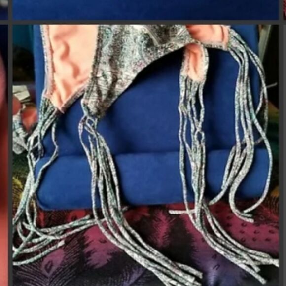 Bikini no brand halter top Small bottoms Medium - Picture 8 of 11